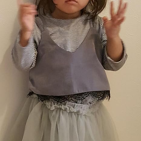 Amazon | [シェリーミミ] 韓国子供服 2点セット 長袖ボーダーTシャツ